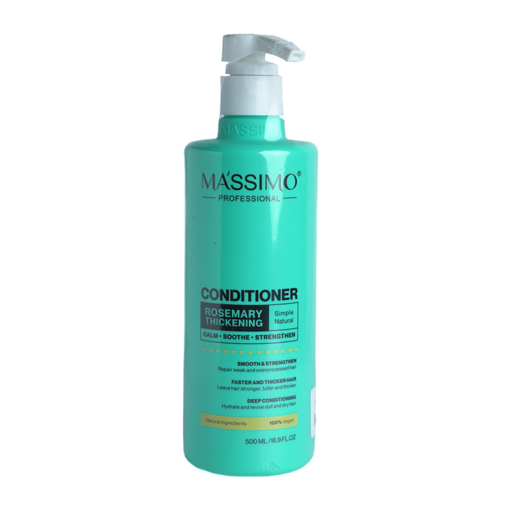 MASSIMO Conditioner Rosemary Thickening - 500ml | ماسيمو بلسم مكثف إكليل الجبل - 500مل