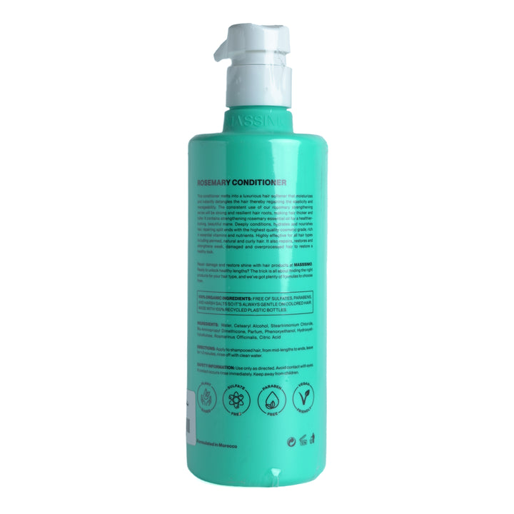 MASSIMO Conditioner Rosemary Thickening - 500ml | ماسيمو بلسم مكثف إكليل الجبل - 500مل