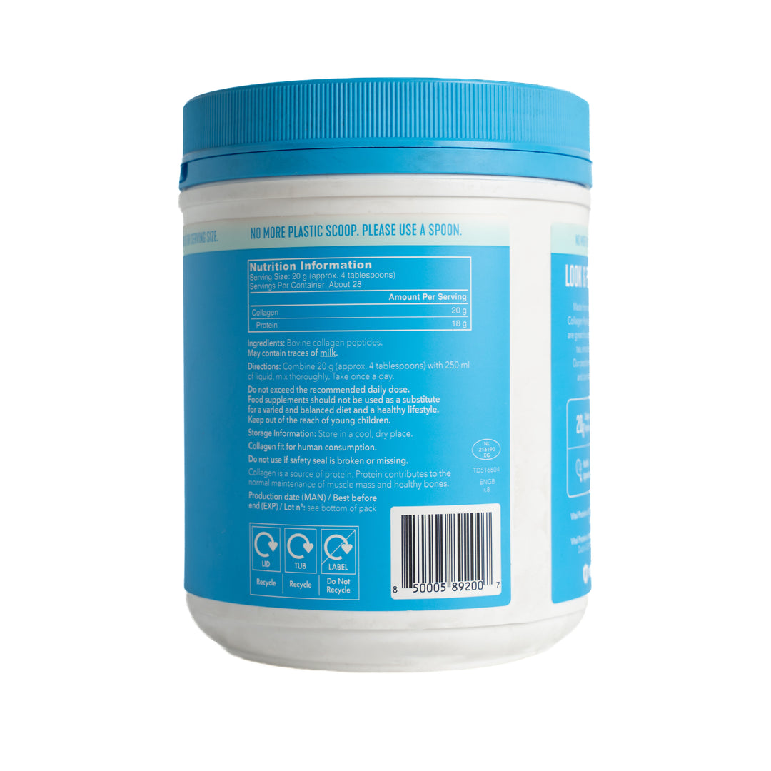 Vital Proteins Collagen Peptide Powder Supplement - 567g | فيتال بروتينز مسحوق ببتيدات الكولاجين - 567 غرام