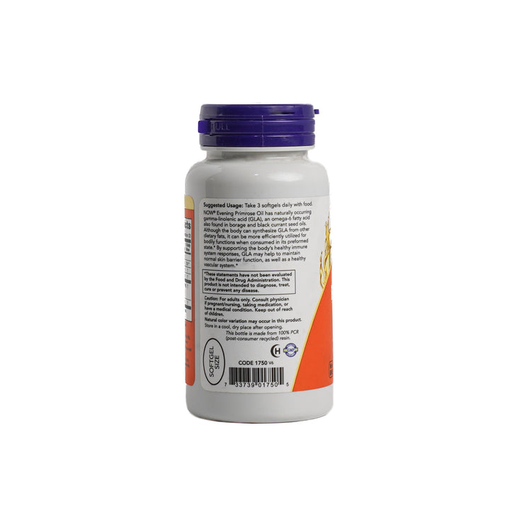 now Evening Primrose Οil 500mg - 100 softgels | ناو زيت زهرة الربيع المسائية - 100 كبسولة هلامية