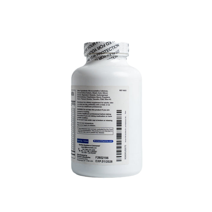 Bronson One Men's 50+ Complete - 180 Tablets | برونسون مكمل غذائي شامل للرجال فوق 50 عام - 180 قرص