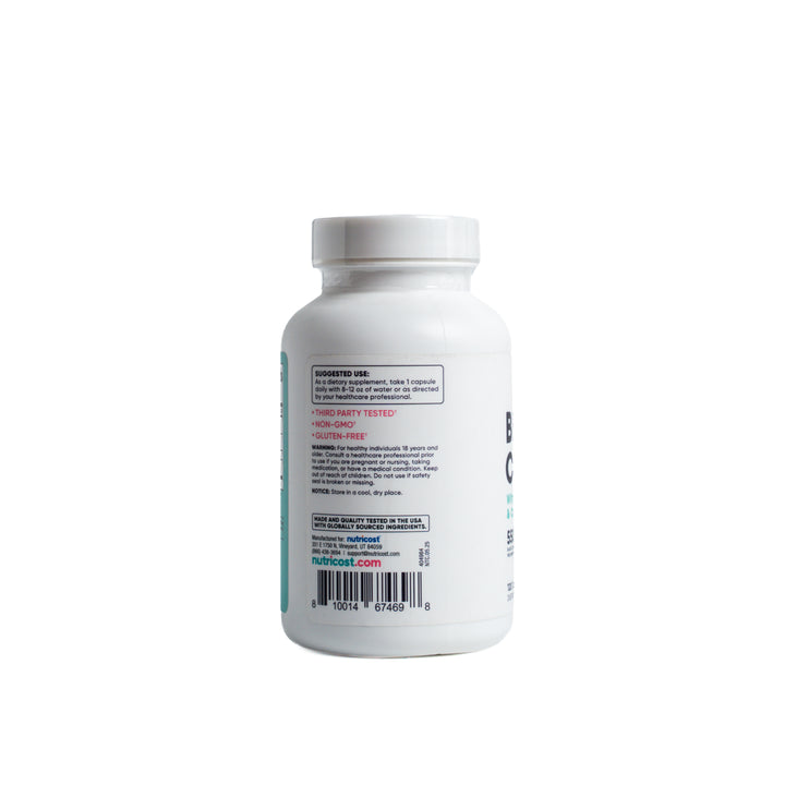Nutricost Black Cohosh 550Mg - 120 Capsules | نيوتريكوست كبسولات مستخلص الكوهوش الاسود - 120 كبسولة
