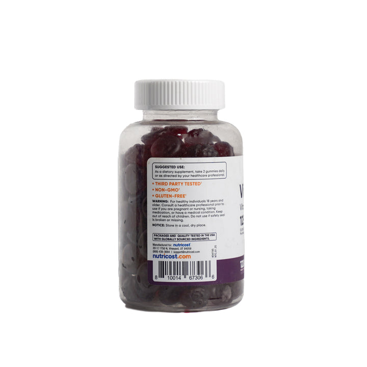 Nutricost Vitamin D3 Gummies 125 mcg - 120 Mixed Berry Flavored Gummies - 125| • الاسم بالعربي:  نوتريكوست فيتامين D3 غوميز بنكهة التوت المشكل 125 ميكروغرام - 120 قطعة