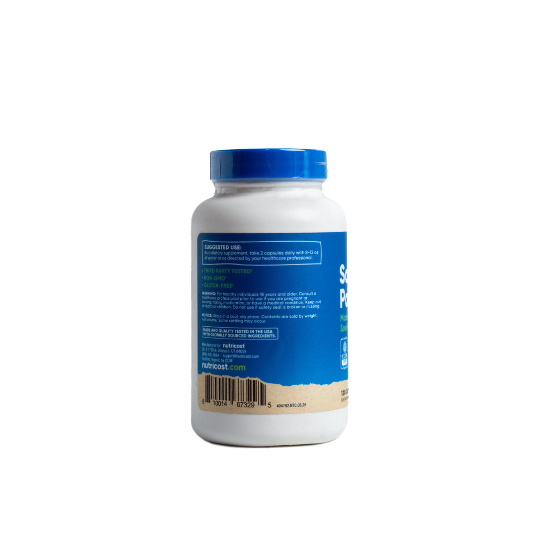 Nutricost Saw Palmetto 1000mg - 120 Capsules | نوتريكوست ساو بالميتو 1000 ملغ - 120 كبسولة