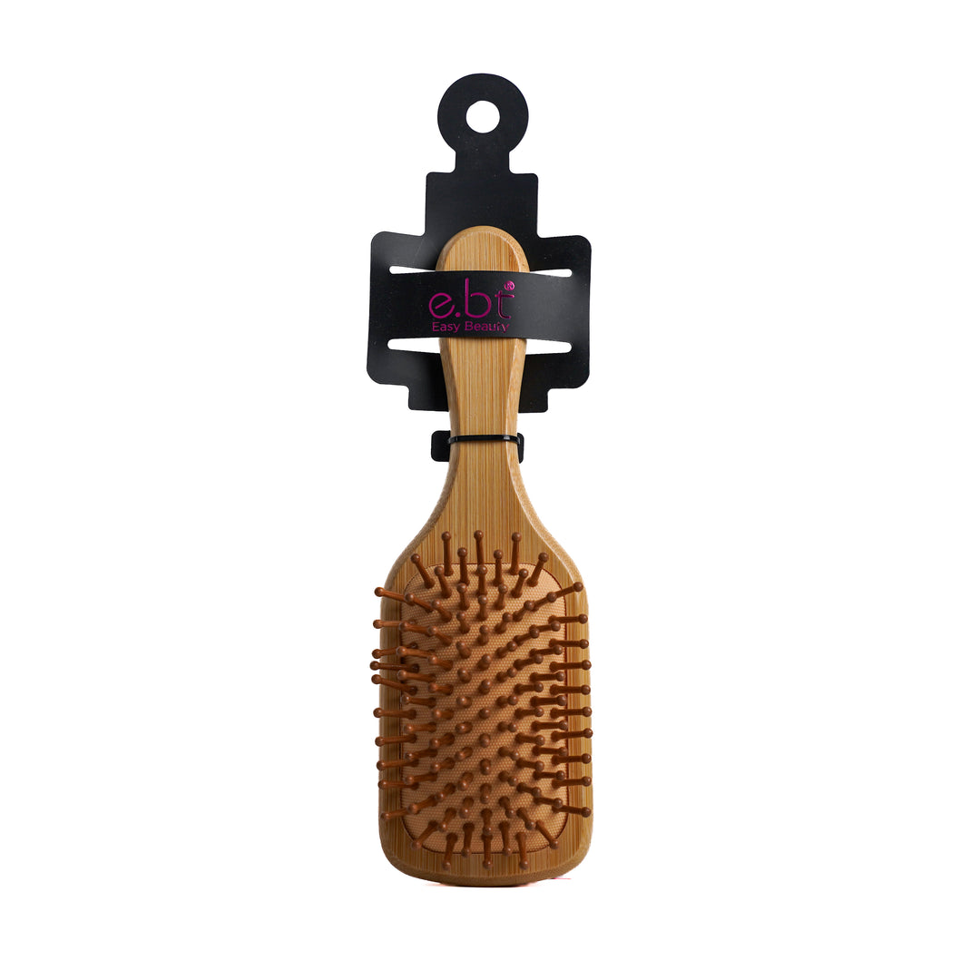 Easy Beauty Paddle Wooden Hair Brush | اي.بي.تي فرشاة شعر