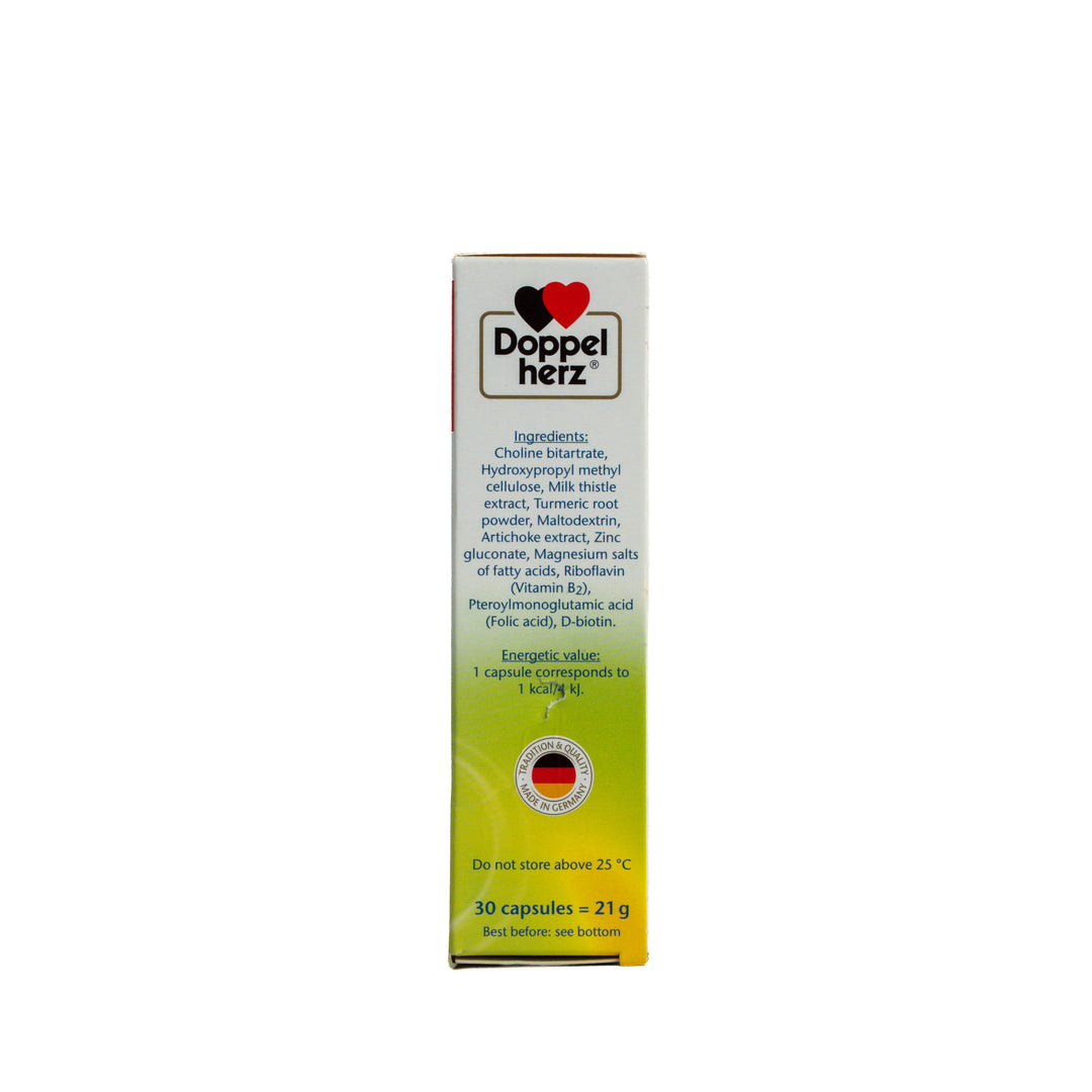 Doppel herz Aktiv Leber Plus - 30 Capsules | دوبل هيرز كبسولات لدعم صحة الكبد - 30 كبسولة