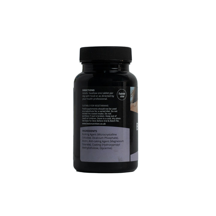 Basic Nutrition BN- Biotin 5000Ug - 60 Tablets | بيسك نيوتريشن فيتامين بايوتين 5000 مكغ - 60 قرص