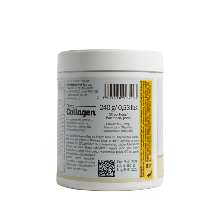 Olimp Labs Fish Collagen 5000mg pineapple Flavor - 240g | أوليمب كولاجين بودرة بنكهة الأناناس - 240غ