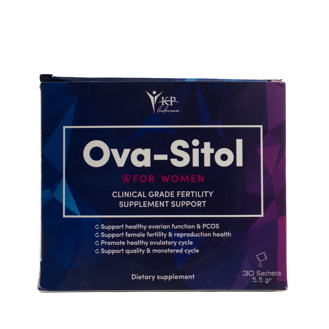 King Cup Ova - Sitol For Women Clinical Grade Fertility - 30 Sachets | كينج كب مكمل غذائي عالي الجودة مخصص لدعم صحة الإنجاب لدى النساء - 30 كيس