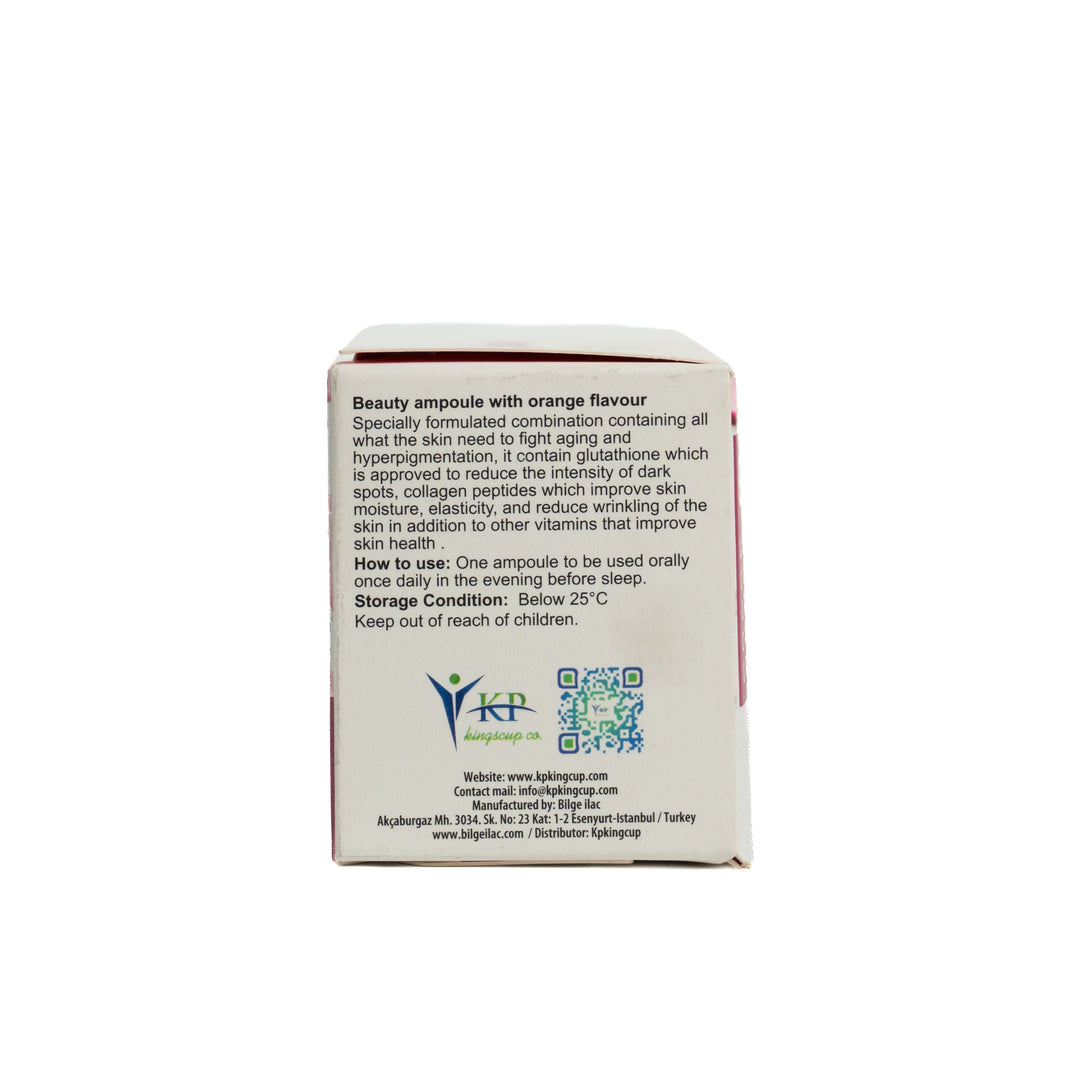 King Cup Gluta Peptide Amp 10 Amp x 10 ml - 10ml | كينج كب غلوتا ببتيد أمبولات - 10*10مل