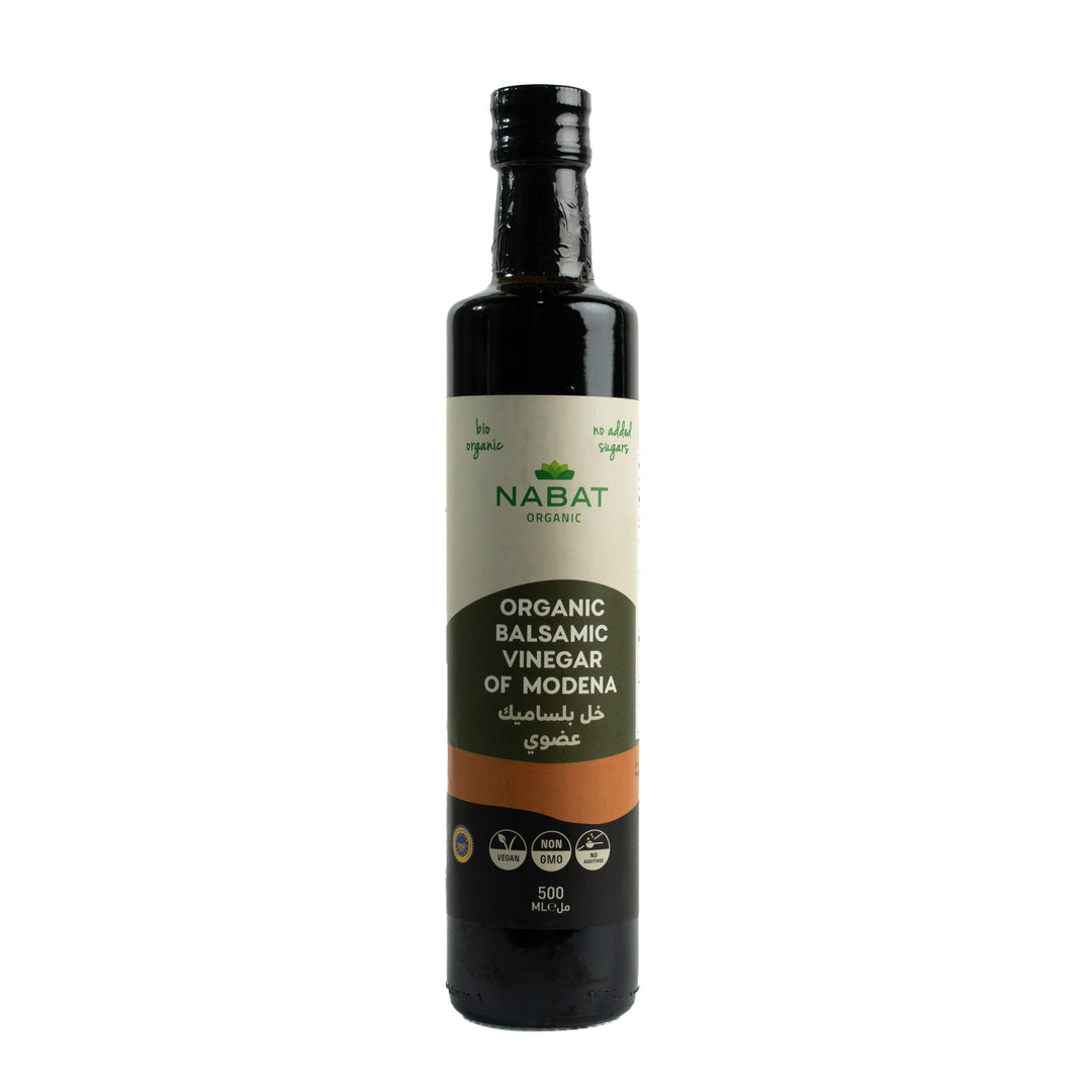 NABAT ORGANIC Balsamic Vinegar Of Modena - 500ml | نبات خل بلسميك عضوي - 500مل