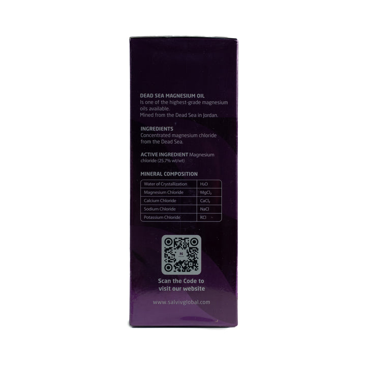 Salviv Dead Sea Magnesium Oil - 250ml|  سالفيف زيت مغنيسيوم البحر الميت - 250مل