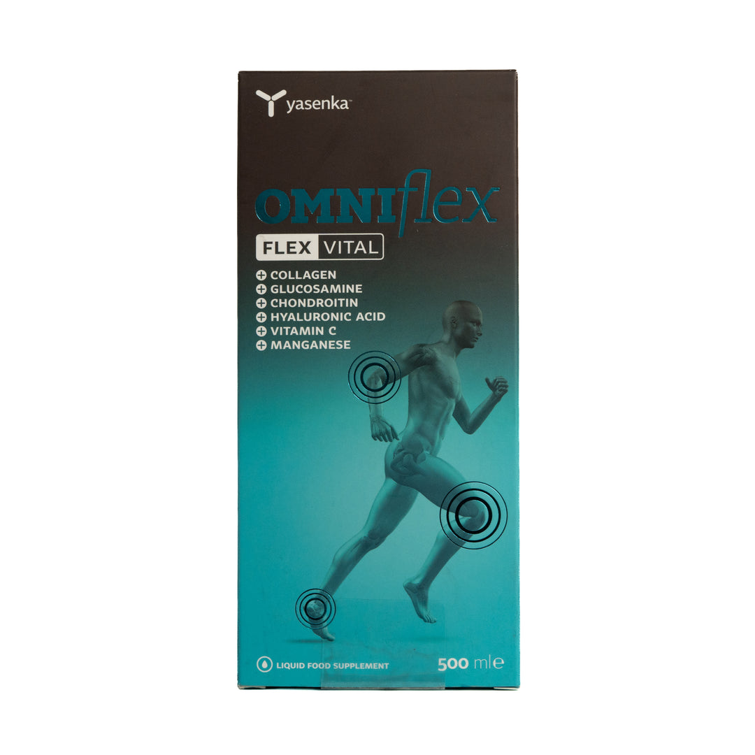 yasenka Omniflex Flex Vital Liquid Food Supplement - 500ml | ياسينكا شراب أومني فليكس فيتال - 500مل