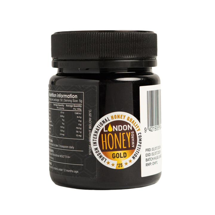 Golden Hive Manuka Honey Mgo 514+ - 250g | كولدن هايف عسل مانوكا Mgo 514+ - 250غ