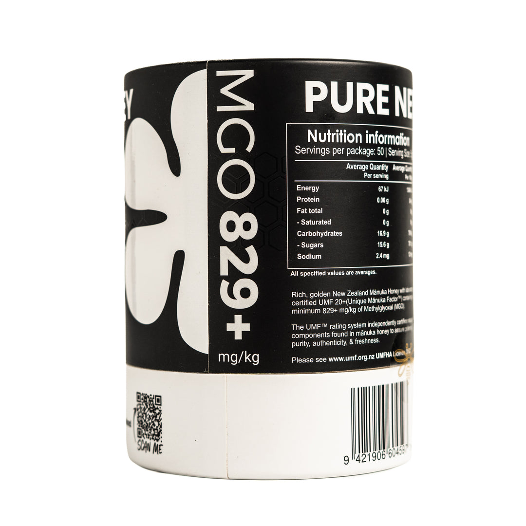 Golden Hive Manuka Honey Mgo 829+ - 250g | كولدن هايف عسل المانوكا +829 - 250 غ
