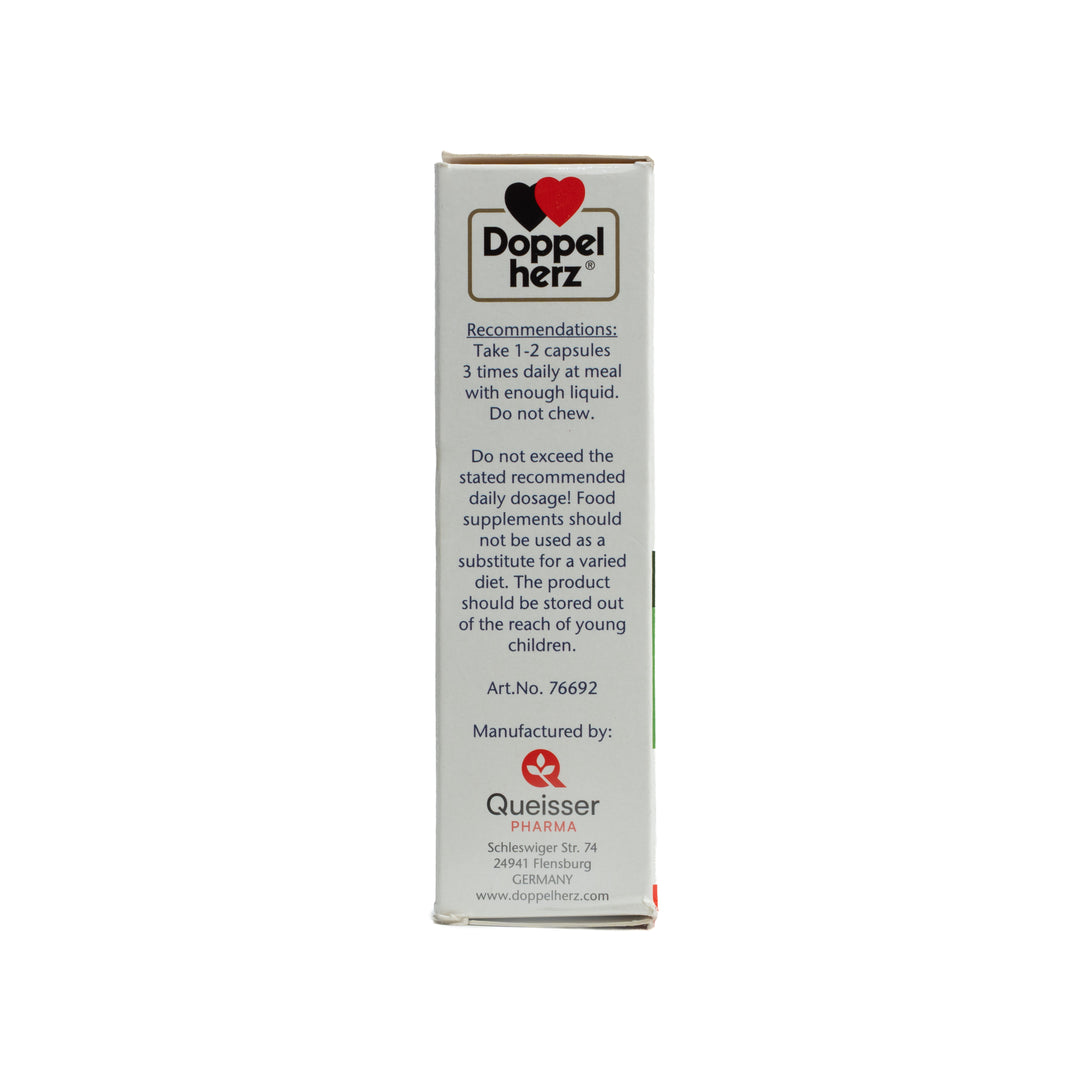 Doppel herz Aktiv Garlic With Hawthorn - 90 Capsules | دوبل هيرز  أكتيف كبسولات الثوم مع الزعرور – 90 كبسولة