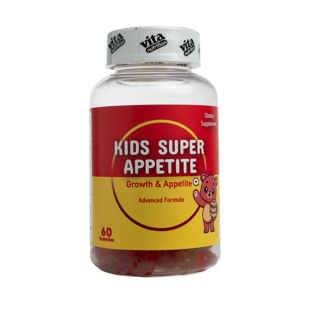vita nutrition Kids Super Appetite - 60 Gummies | فيتا شغف الأطفال جومي - 60 حبة هلامية