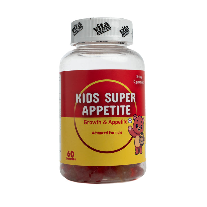 vita nutrition Kids Super Appetite - 60 Gummies | فيتا شغف الأطفال جومي - 60 حبة هلامية