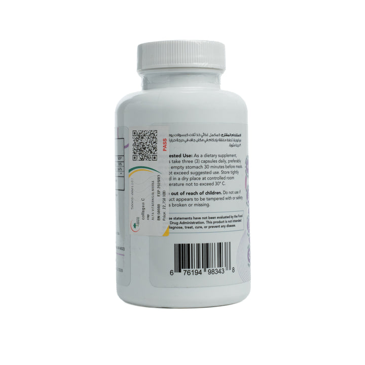 Biotonics Collagen C With Biotin Advanced Formula - 60 Capsules | بايوتونكس كبسولات كولاجين مع فيتامين سي و بايوتين - 60 كبسولة