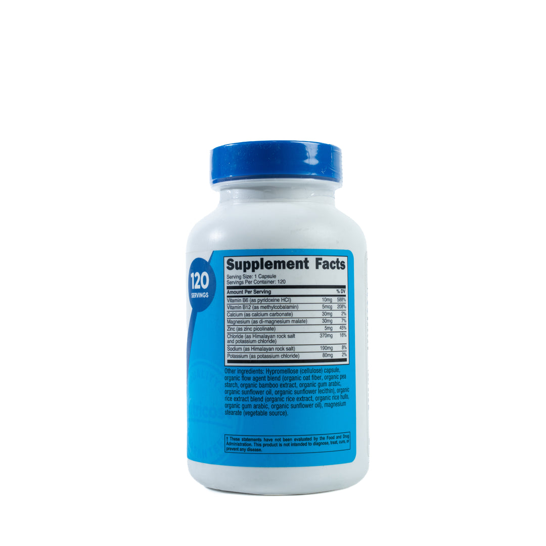 Nutricost Electrolyte Complex Advanced Hydration - 120 Capsules | نيوتريكوست كبسولات إلكتروليت والفيتامينات لتعزيز إماهة الجسم - 120 كبسولة
