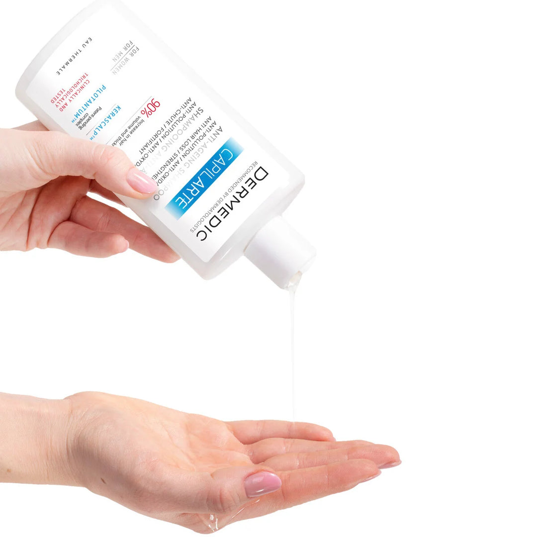 DERMEDIC CAPILARTE ANTI-AGEING SHAMPOO - 300 ML | ديرمديك شامبو مضاد لتقدم عمر الشعر - 300 مل