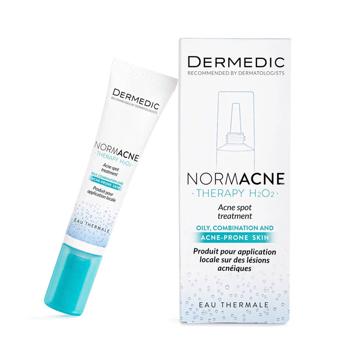 Dermedic Normacne Therapy H2o2 Acne Spot Treatment - 15ml | ديرمديك علاج موضعي لحب الشباب - 15مل