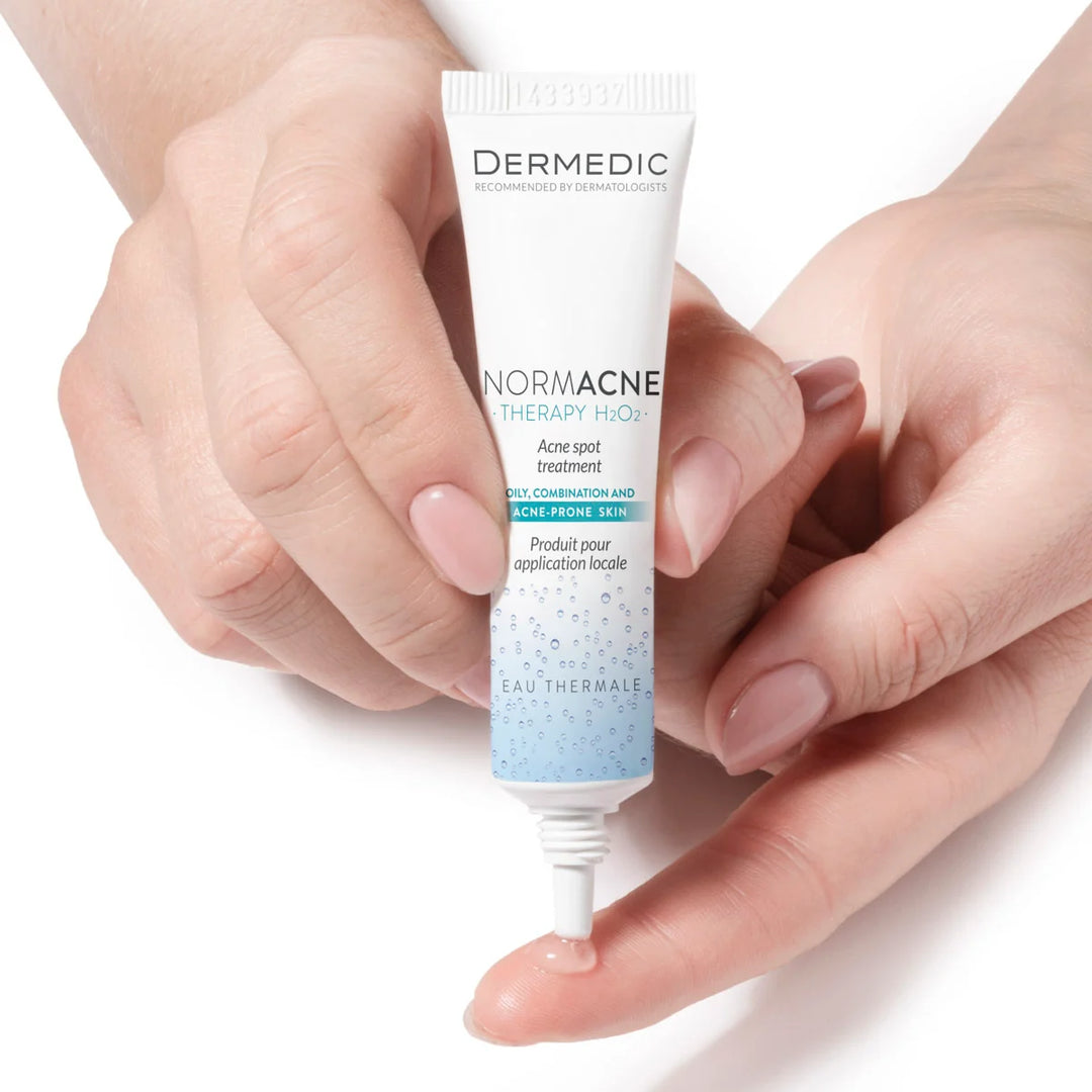 Dermedic Normacne Therapy H2o2 Acne Spot Treatment - 15ml | ديرمديك علاج موضعي لحب الشباب - 15مل