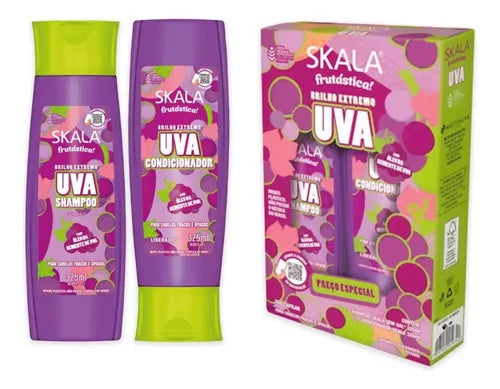 Skala Uva Kit Shampoo + Conditioner - 325x325ml | سكالا شامبو + بلسم - 325x325 مل