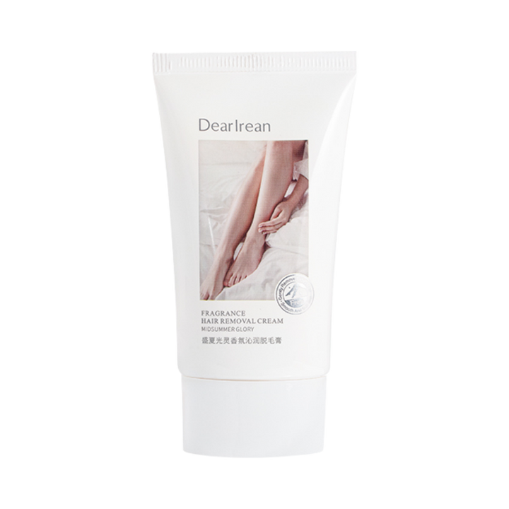 Dearreian Midsummer Glory Fragrance Hair Removal Cream, white tube, for smooth skin and hair removal.
