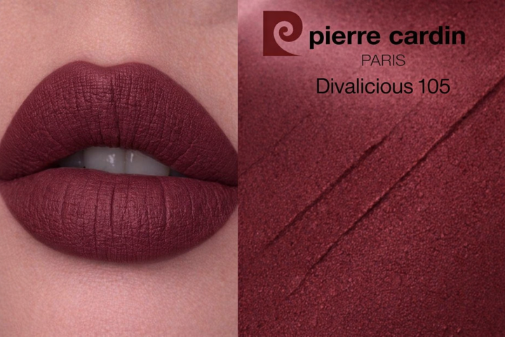 Pierre Cardin Staylong Lipcolor-Kissproof - 5ml | بيير كاردان أحمر شفاه سائل مات  - 5مل
