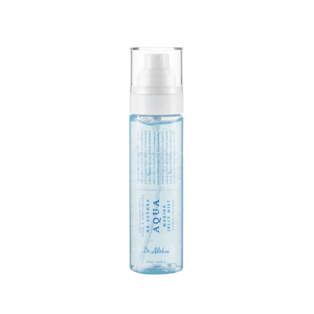 Dr. Althea Aqua Marine Jelly Mist, blue 100ml spray bottle with clear cap