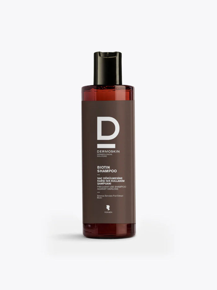 dermo skin Biotin Shampoo For Men - 200ML | ديرمو سكين شامبو البايوتين للرجال - 200 مل