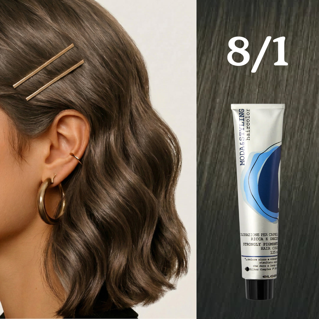 Elgon Moda&styling Haircolor Strongly Pigmented Hair Color - 125ml | ايلكون صبغة شعر مودا ستايلنج - 125مل
