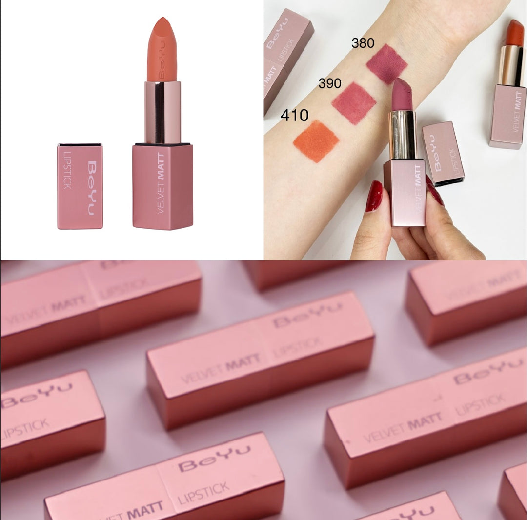 BeYu Velvet Matt Lipstick - 4.0ml | بيو أحمر شفاه مخملي - 4 مل
