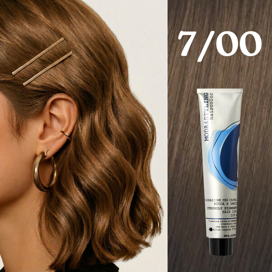 Elgon Moda&styling Haircolor Strongly Pigmented Hair Color - 125ml | ايلكون صبغة شعر مودا ستايلنج - 125مل