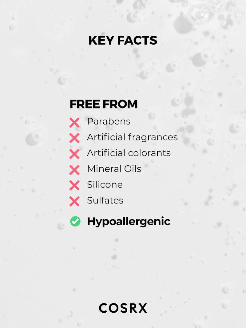 COSRX Low pH Good Morning Gel Cleanser - 50ml| كوزركس غسول جل للوجه بدرجة حموضة منخفضة (pH) - 50 ملل