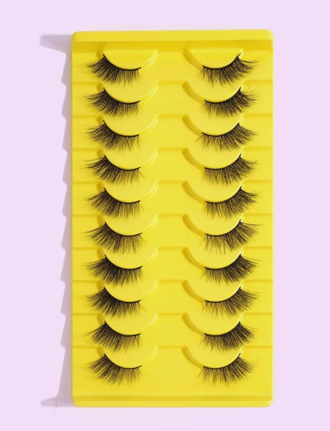 Pairs Of Half Eyelashes - 9pcs | رموش صناعية - 10 قطع