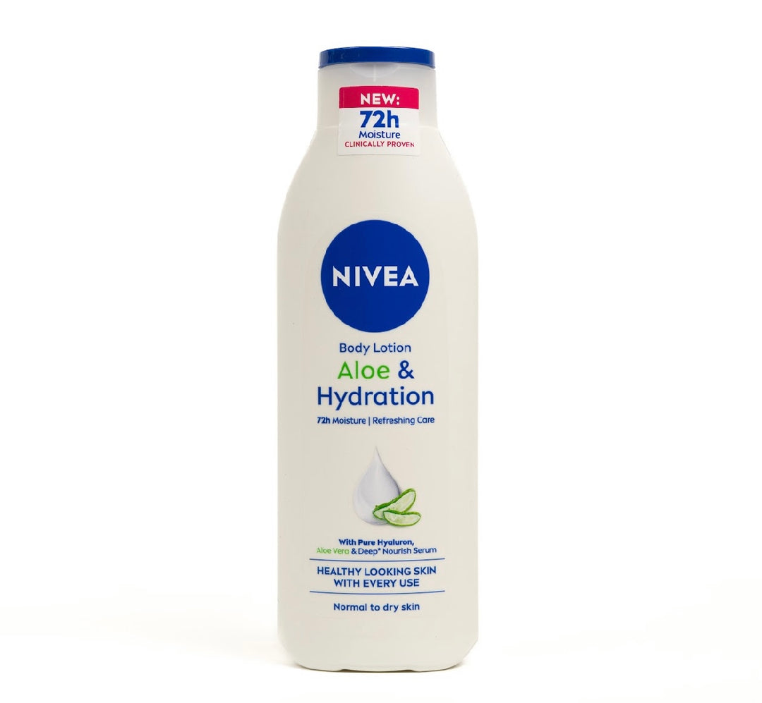 Nivea Body Lotion Aloe Hydration - 250ml| نيفيا لوشن مرطّب بخلاصة الألوفيرا -250 مل