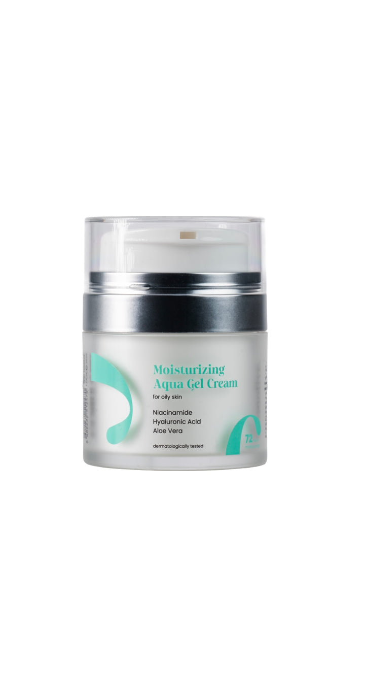 cosmolive Moisturizing Aqua Gel Cream For Oily Skin 72H - 50ml | كوزمولايف مرطب للبشرة الدهنية - 50 مل