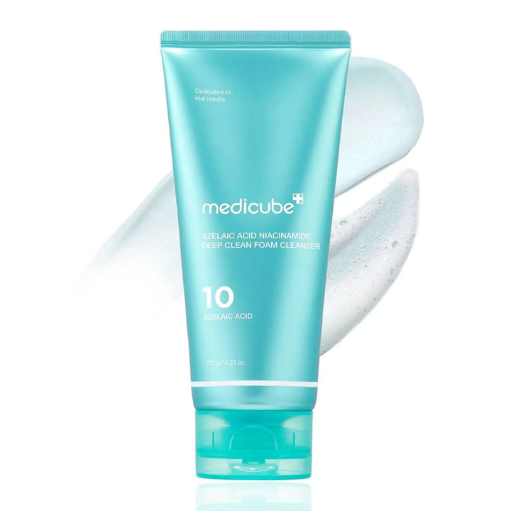 Medicube Azelaic Acid Niacinamide Deep Clean Foam Cleanser - 120g | ميديكيوب غسول فوم عميق بحمض الأزيليك والنياسيناميد - 120 غرام