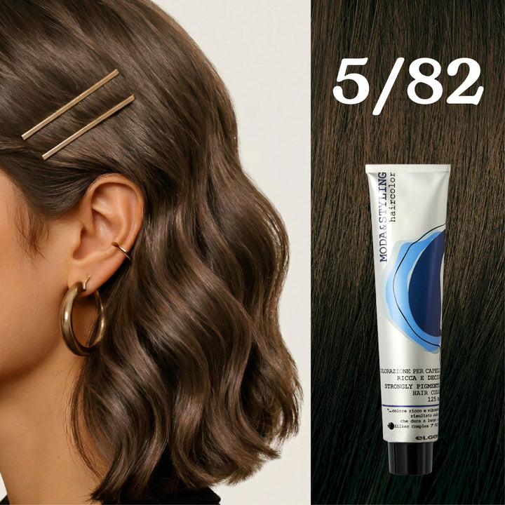 Elgon Moda&styling Haircolor Strongly Pigmented Hair Color - 125ml | ايلكون صبغة شعر مودا ستايلنج - 125مل