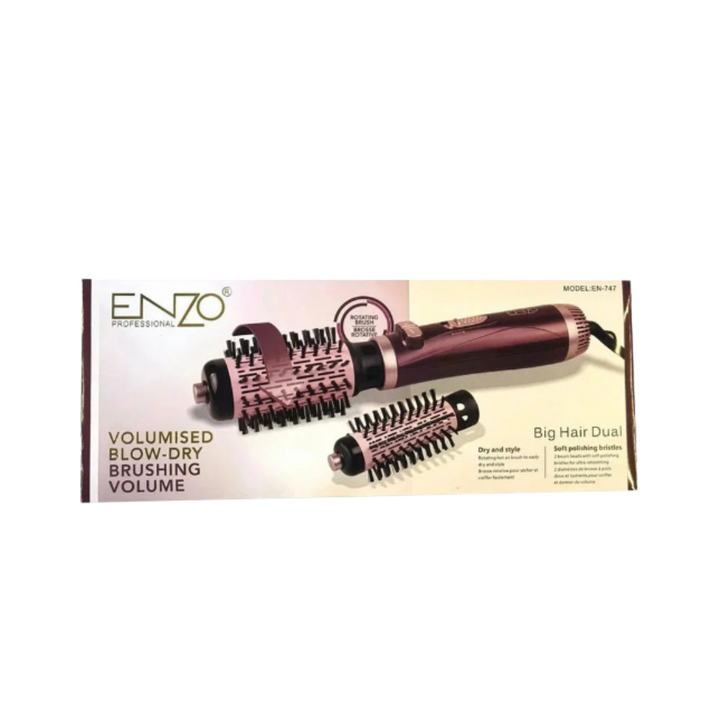 ENZO Professional Volumised Blow-Dry Brushing Volume hair styling brush model 47 packaging