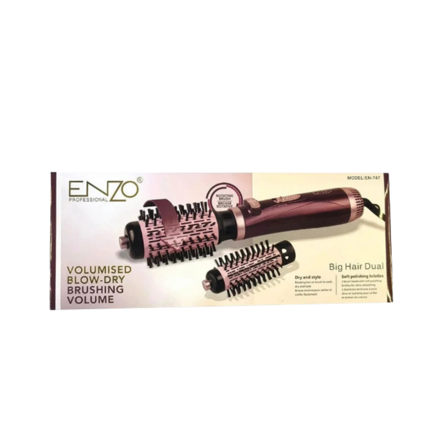 ENZO Professional Volumised Blow-Dry Brushing Volume hair styling brush model 47 packaging