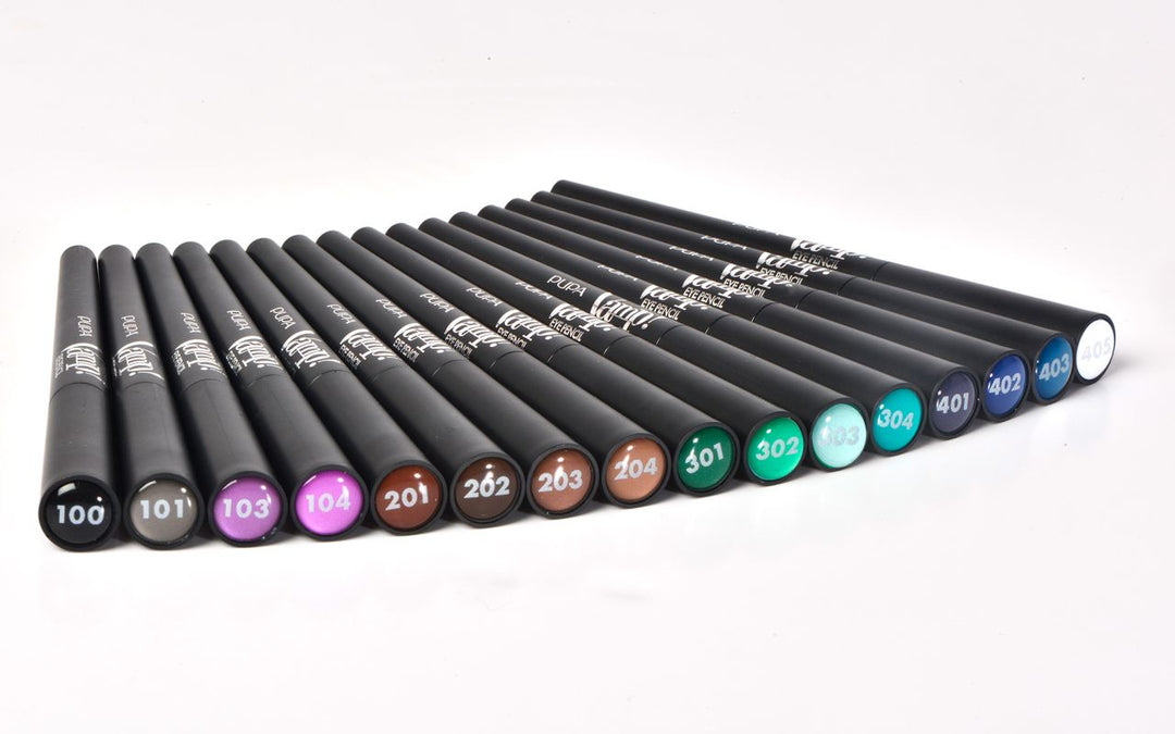 Pupa Waterproof 2 in 1 pencil: eyeliner and kajal - 0.35g | بوبا قلم كحل + ايلاينر ضد الماء - 0.35 غرام