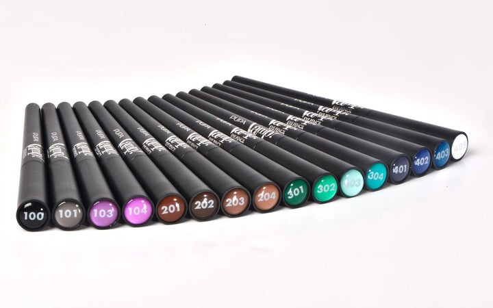 Pupa Waterproof 2 in 1 pencil: eyeliner and kajal - 0.35g | بوبا قلم كحل + ايلاينر ضد الماء - 0.35 غرام
