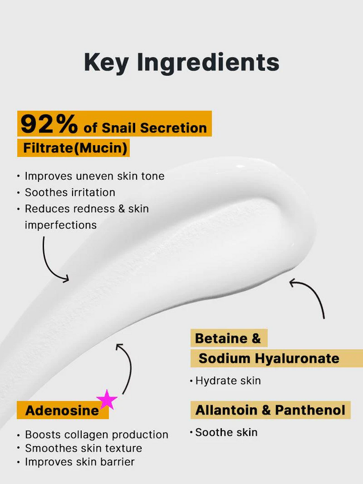 Cosrx Advanced Snail 92 All in one Cream - 100 ml |  100 مل - كوزركس كريم ترطيب موسين الحلزون 92