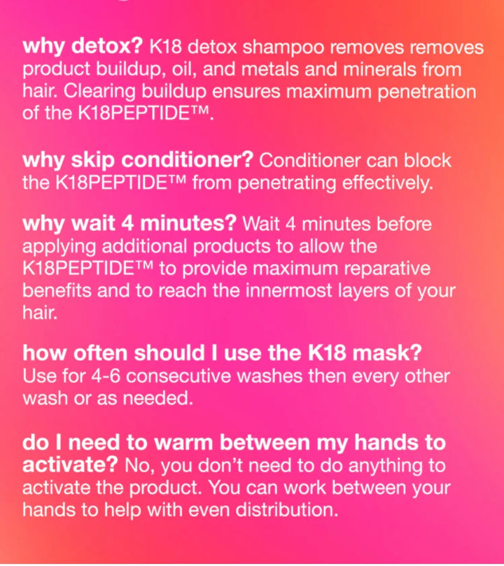 K18 Leave-in Molecular Repair Hair Mask - 50ml | كي 18 ليف ان لإصلاح الشعر - 50 مل