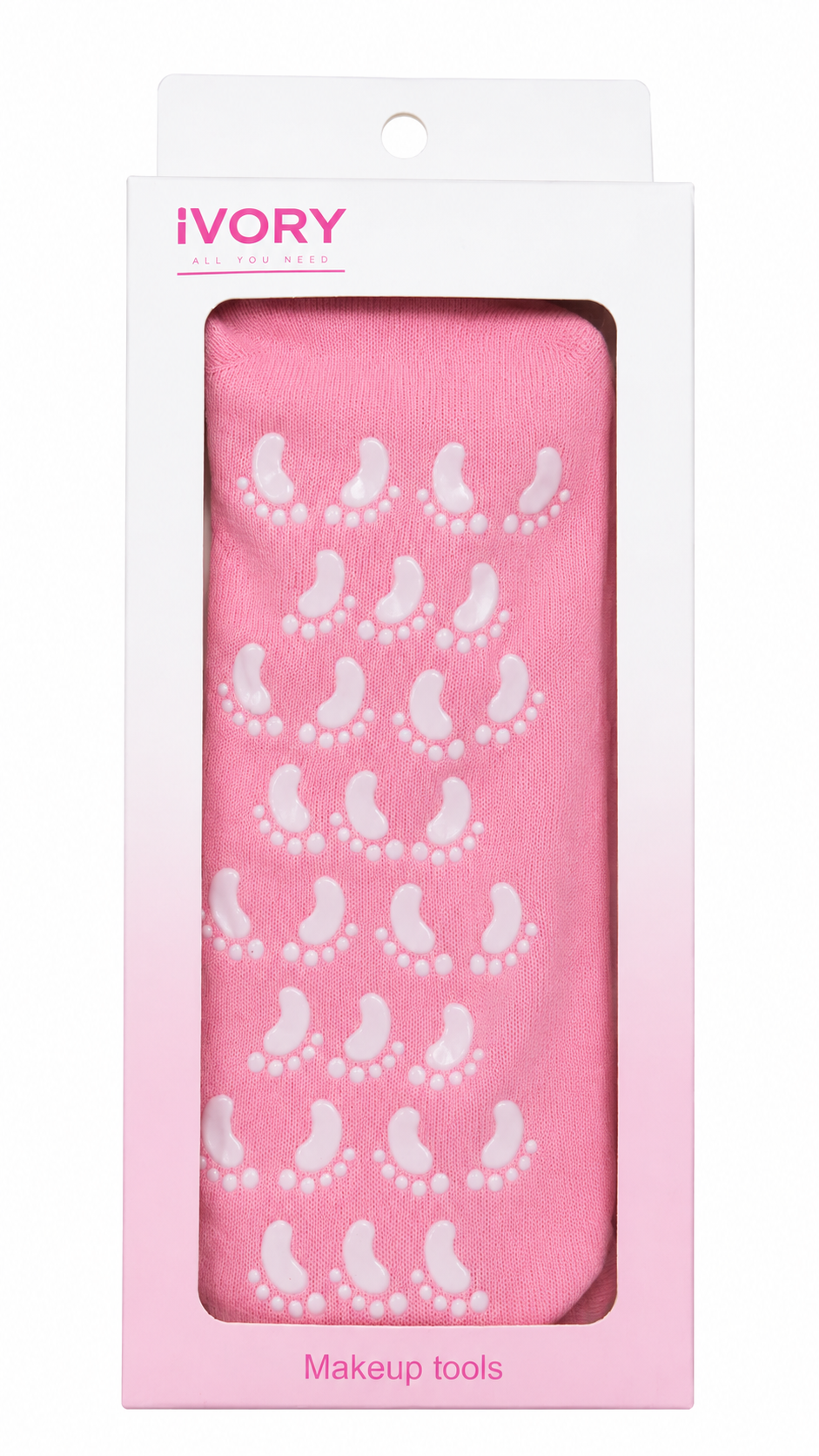 IVORY Silicone ٍٍSocks | جورب وردي
