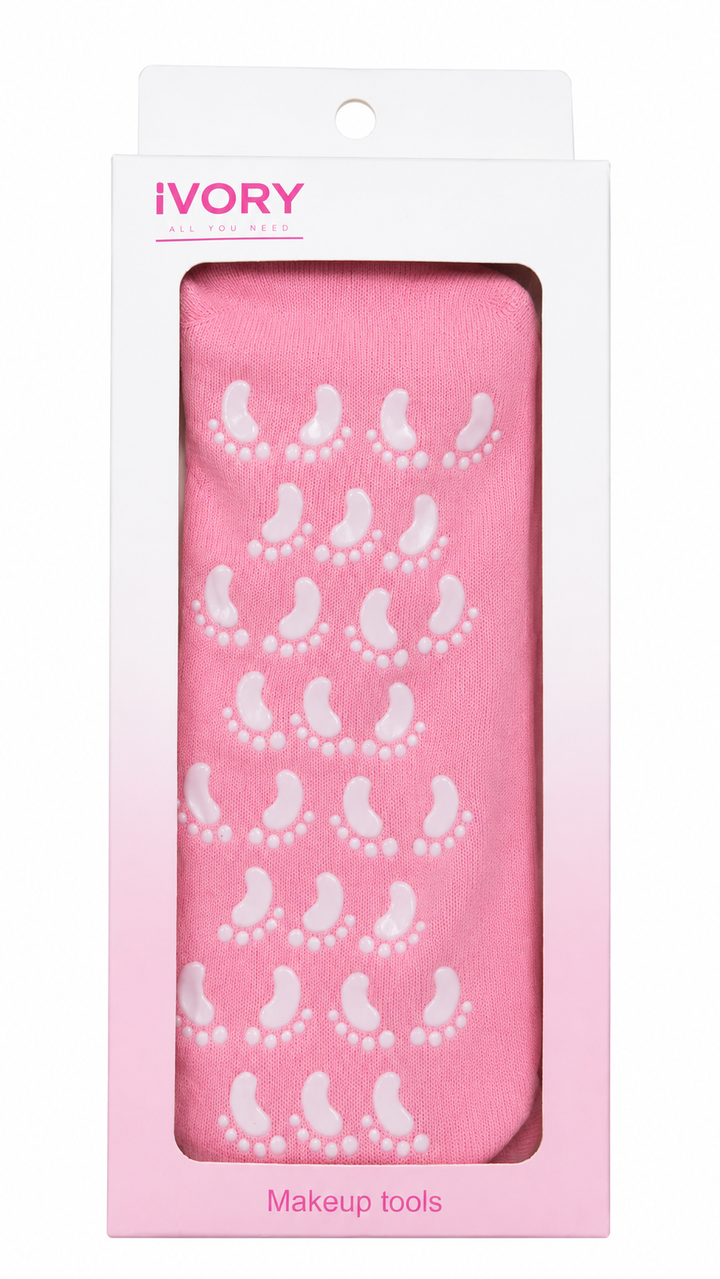 IVORY Silicone ٍٍSocks | جورب وردي