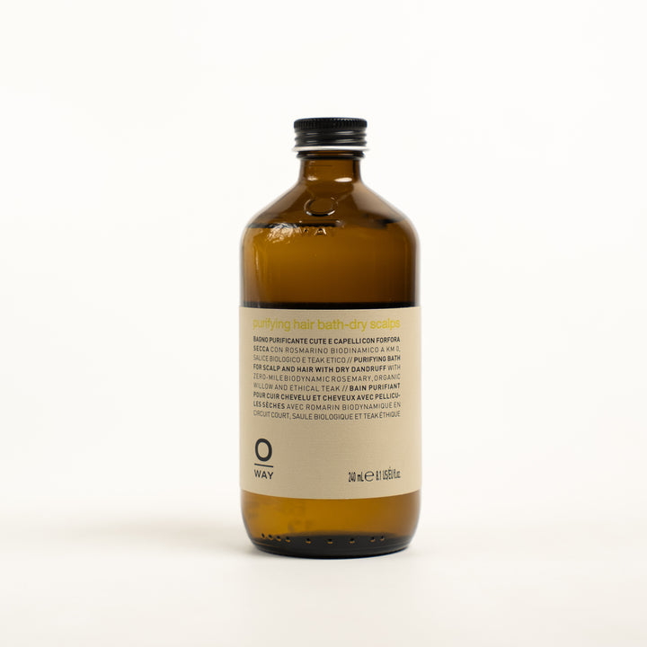 Oway Purifying Hair Bath Dry Scalps - 240ml | او واي شامبو لفروة الرأس الجافة - 240 مل